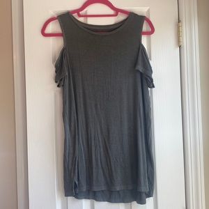 American Eagle Soft n Sexy Cold Shoulder Top